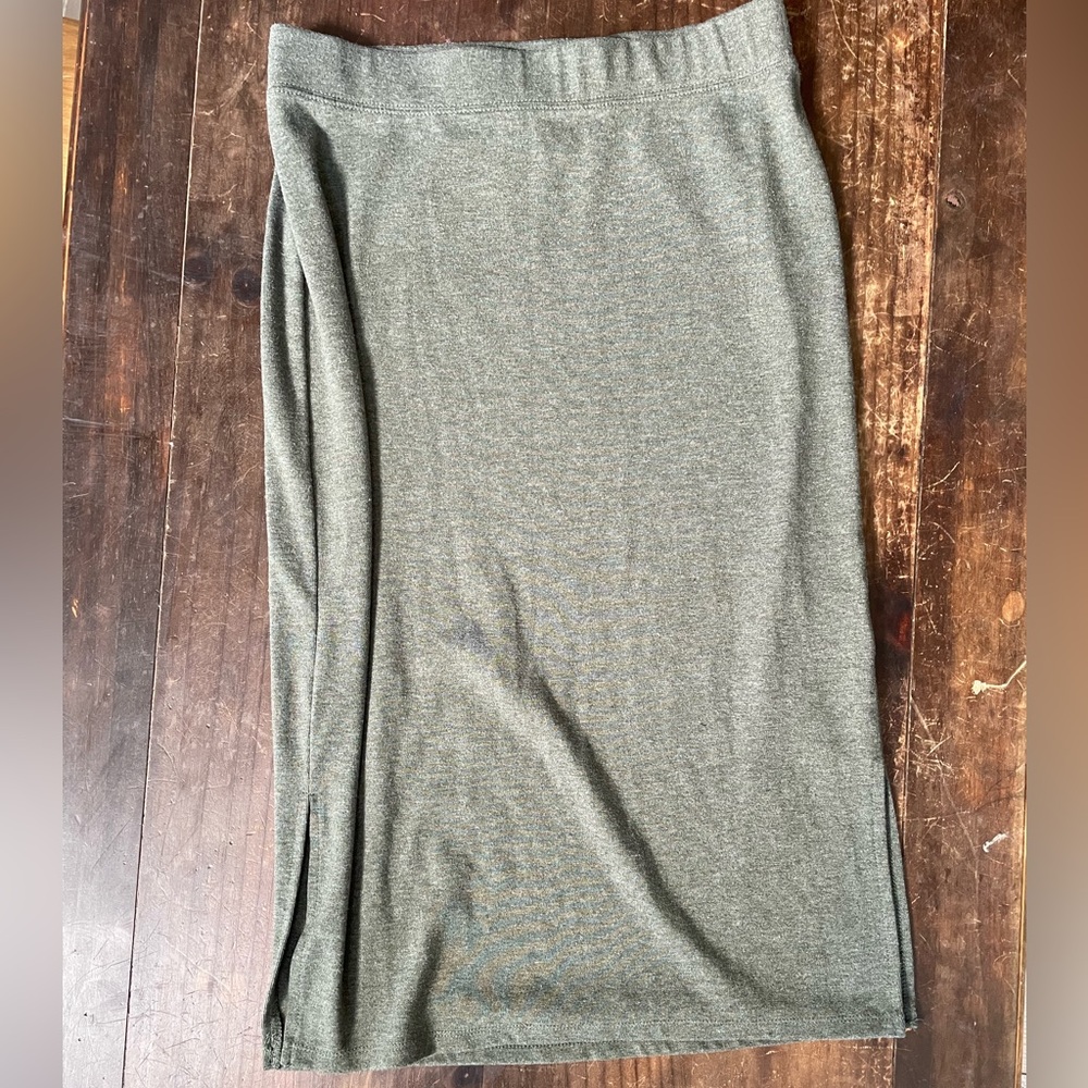 Anthropologie - Saturday Sunday midi skirt - stretch